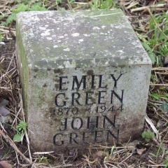 GREEN Emily 1870-1944 and John GREEN